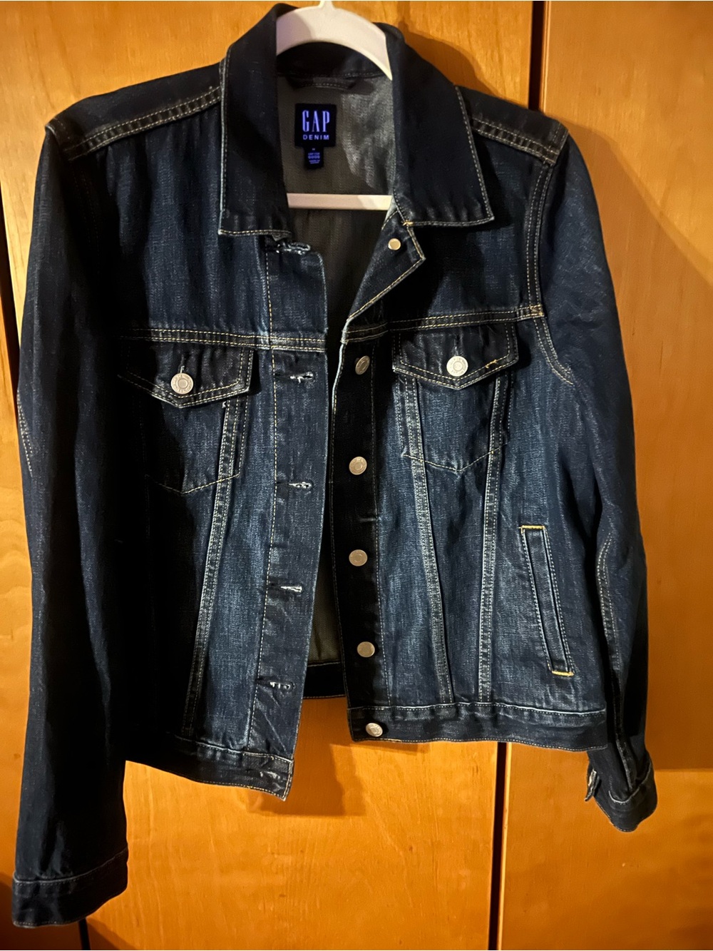 GAP Dark Blue Denim Trucker Jacket